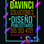 Logo mapa de contacto para Davinci