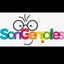 Logo mapa de contacto para SON GENIALES
