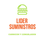 Logo mapa de contacto para Lider Suministros